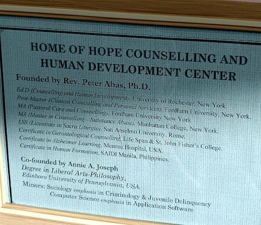 Home of Hope Counseling & Prof. Dev.
